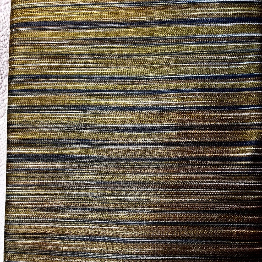 Crate & Barrel Drapery Panels-Vincenza Olive/50 W inches x 84 L inches